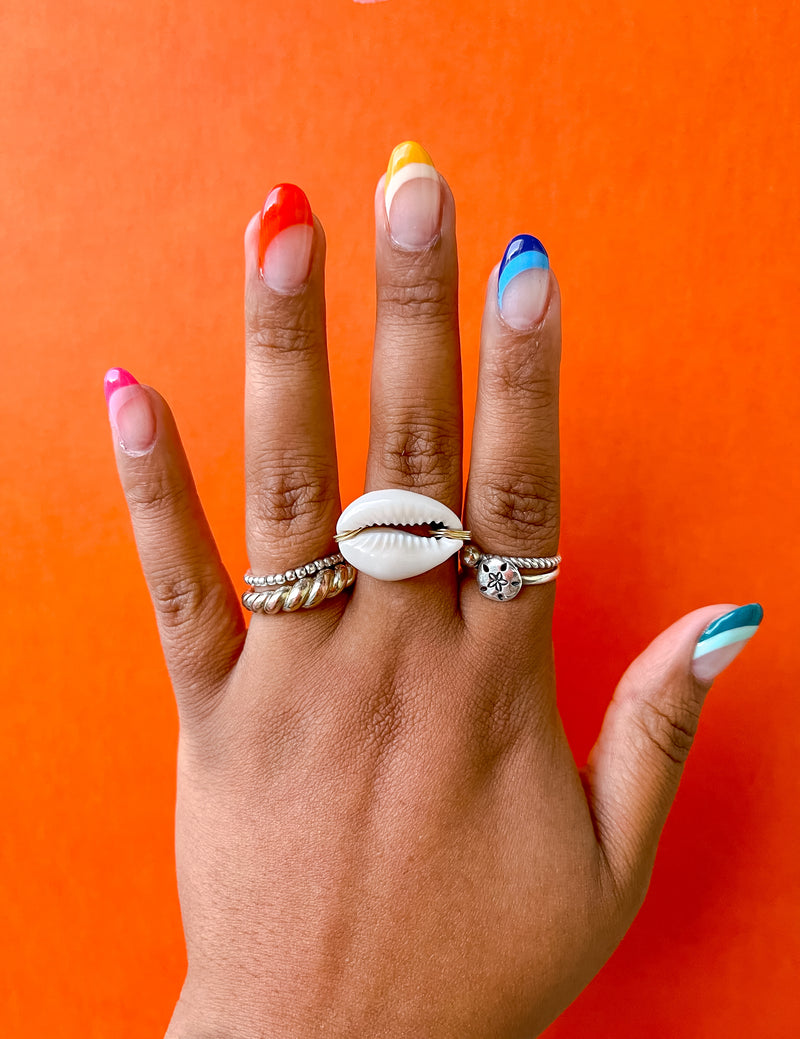 Cowrie Shell Ring